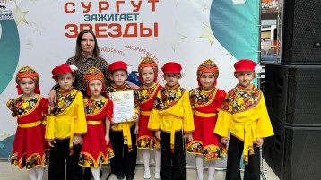 Участие в концерте детского творчества "Сургут зажигает звёзды" Участие в концерте детского творчества "Сургут зажигает звёзды".